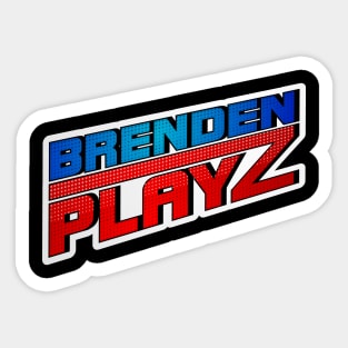 BPZ Blue & Red Sticker